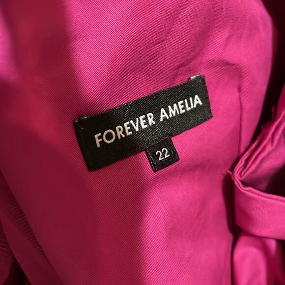 Amari jumpsuit in fuchsia pink - Picture 8 of 16